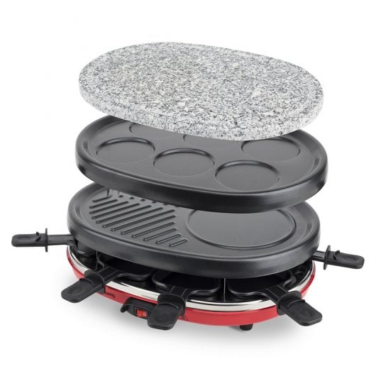 HKoenig RP412 Raclette/Grill 4 en 1 900W