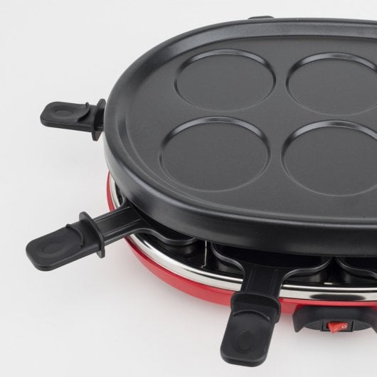 HKoenig RP412 Raclette/Grill 4 en 1 900W