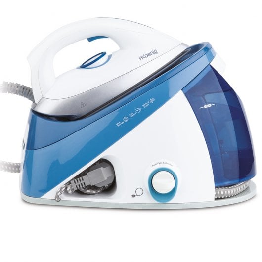 Centro da stiro HKoenig V24 2400 W Bianco/Blu