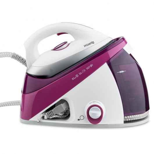 Centre de repassage HKoenig V26 2400W blanc/violet