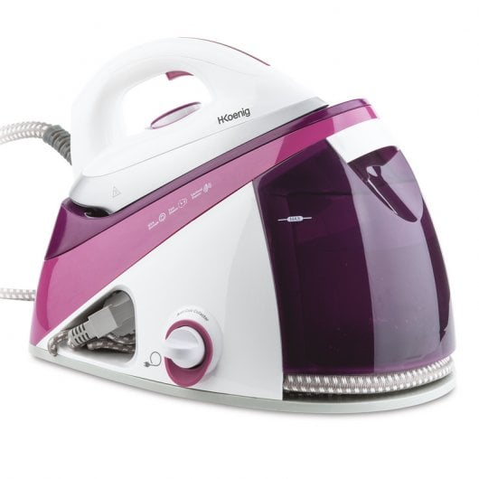 Centre de repassage HKoenig V26 2400W blanc/violet