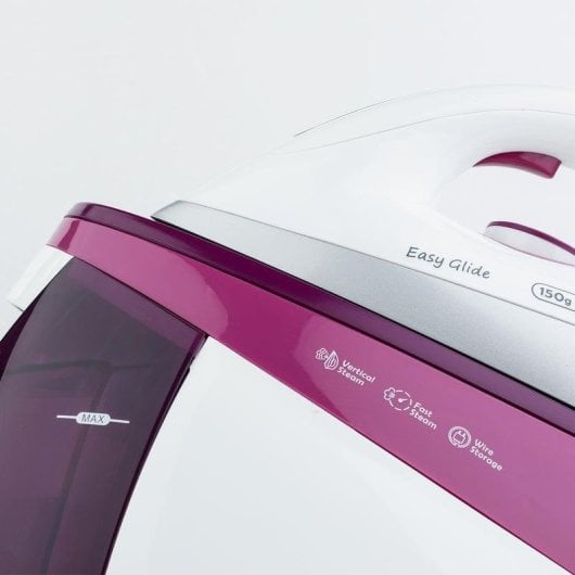 Station de repassage HKoenig V26 2400W 5,4 bars Semelle Céramique 1,1L Blanc/Violet