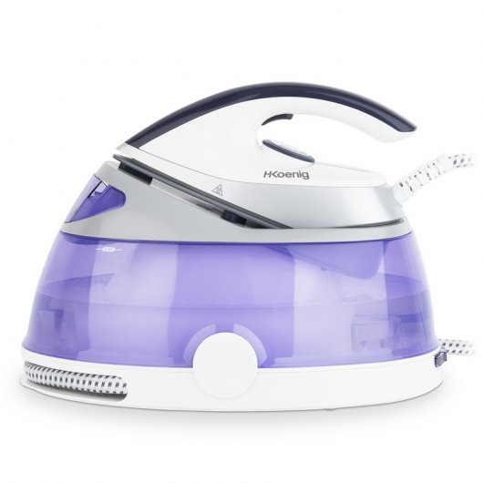 HKoenig V32 Centro de Planchado 2400W Blanco/Morado