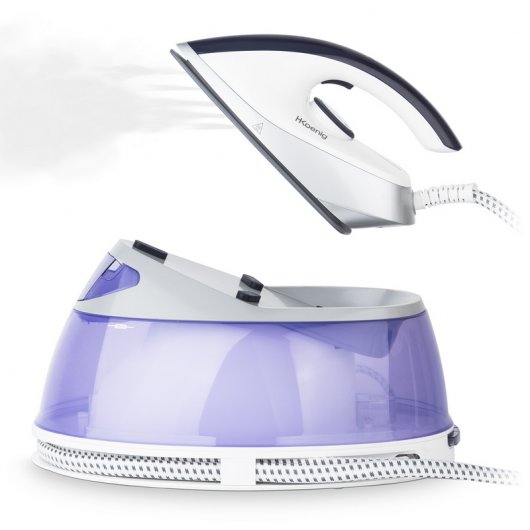 HKoenig V32 Centro de Planchado 2400W Blanco/Morado