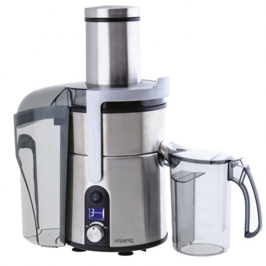 H.Koenig GS32 presse-agrumes Centrifugeuse 1200 W Acier inoxydable