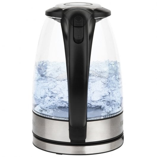 HKoenig BO28 Fervedor de Água com LED 1.7L 2200W Aço Inoxidável/Preto