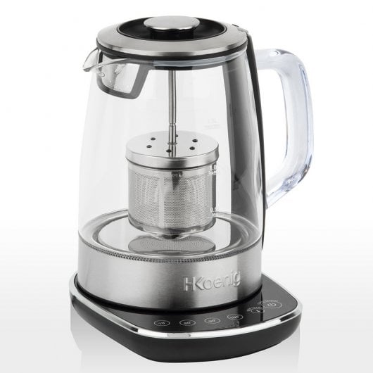 HKoenig TI600 Chaleira Eléctrica 1.5L 2200W Aço Inoxidável