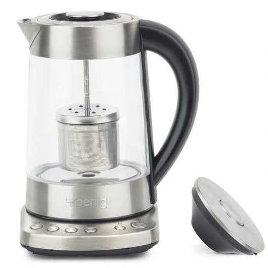 HKoenig TI700 Instant T Chaleira Eléctrica 1.7L 2400W Aço Inoxidável
