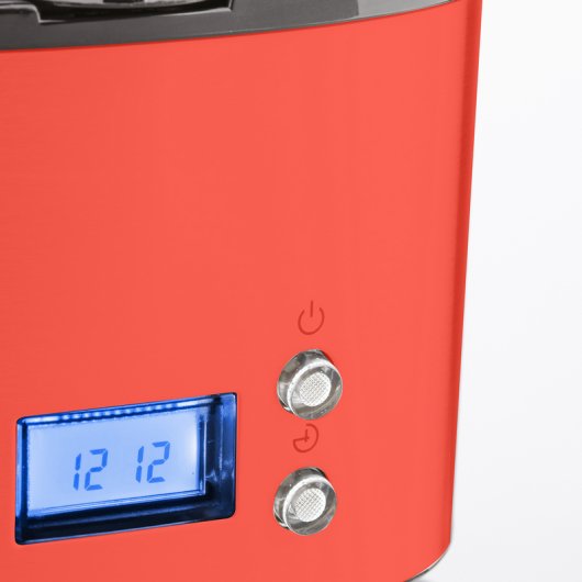 HKoenig MG30 Cafetera de Goteo Programable 1.8L 1100W Roja
