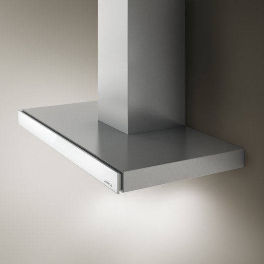 Elica Joy Campana Decorativa 90cm Acero Inoxidable/Blanco