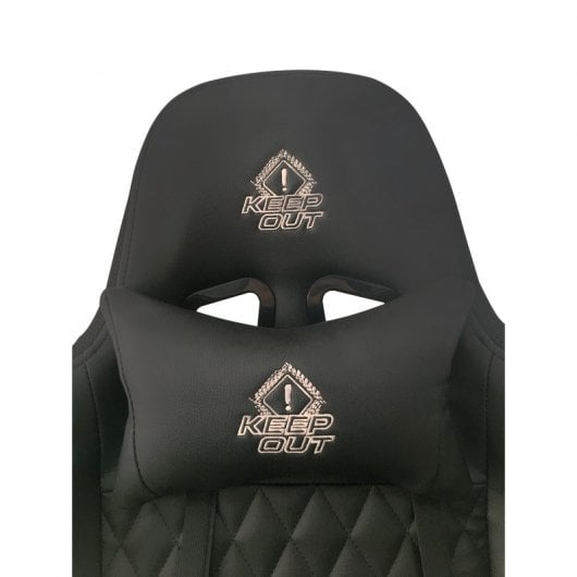 Keep Out XSPRO RGB/Schwarz Gaming-Stuhl