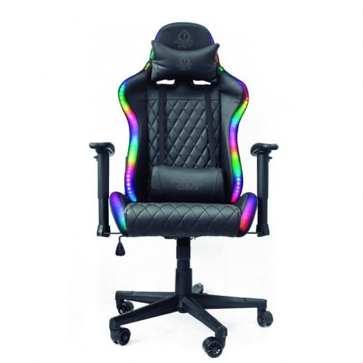 Keep Out XSPRO RGB/Schwarz Gaming-Stuhl