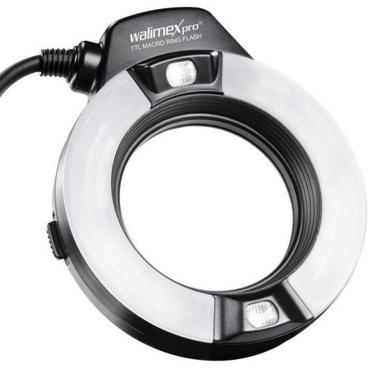 Walimex Pro TTL Flash Anular Macro para Nikon NG 14m
