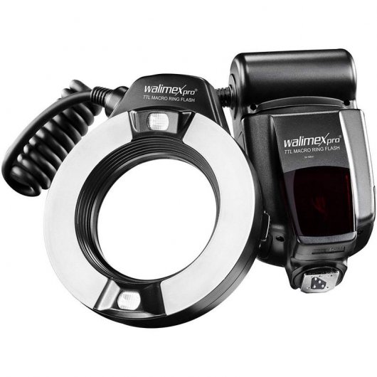 Walimex Pro TTL Flash Anular Macro para Nikon NG 14m