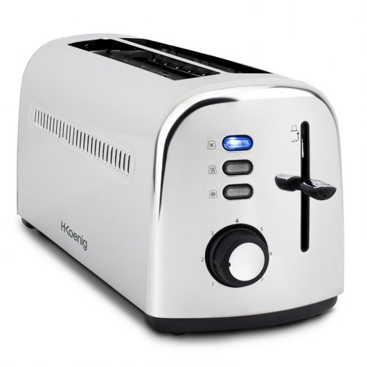 HKoenig TOS9 Tostadeira 2 Ranhuras 950W Aço Inoxidável