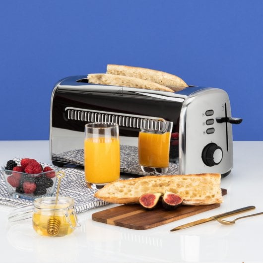 HKoenig TOS32 Tostadora 2 Ranuras 1500W Acero Inoxidable