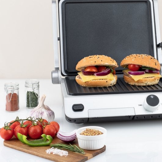 HKoenig GR70 Grill 2000W Aço Inoxidável