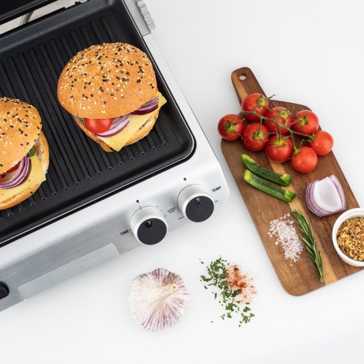 HKoenig GR70 Grill 2000W Aço Inoxidável