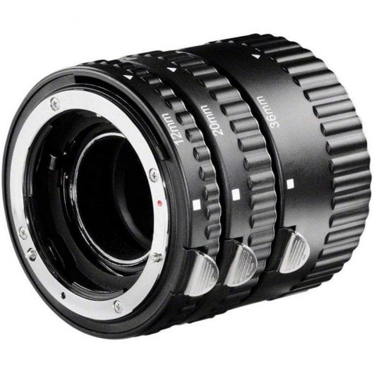 Walimex Pro Juego de Anillos Extensores Macro para Nikon