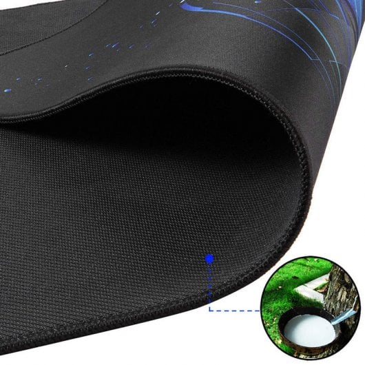 Klim Talla M Alfombrilla Gaming Negro/Azul