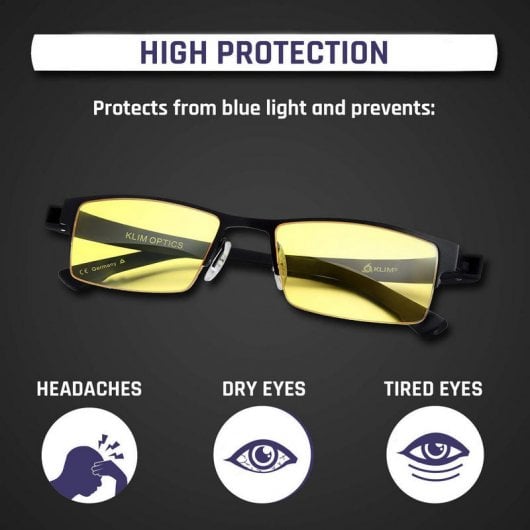 Klim Optics Gafas Gaming Anti Luz Azul