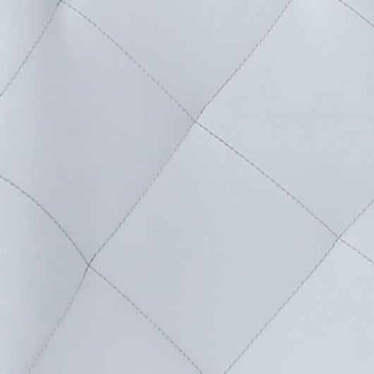 Adec Diamond Cadeira em Pele Sintética Branca Pack 2 Unidades