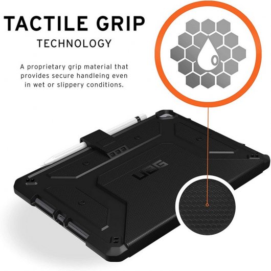 UAG Metropolis Funda Negra para iPad 10.2" 2019/2020