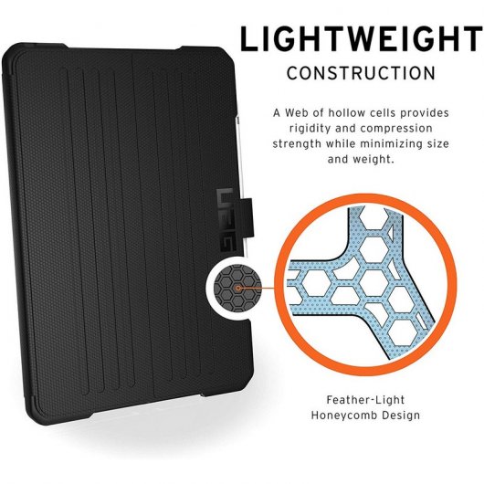 UAG Metropolis Funda Negra para iPad 10.2" 2019/2020
