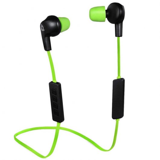 Klim Pulse Auriculares Bluetooth Preto/Verde