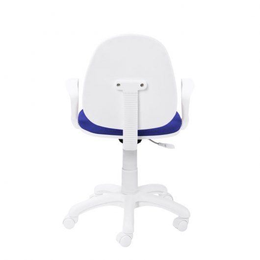 Adec Dolphin Silla de Oficina Blanca/Azul