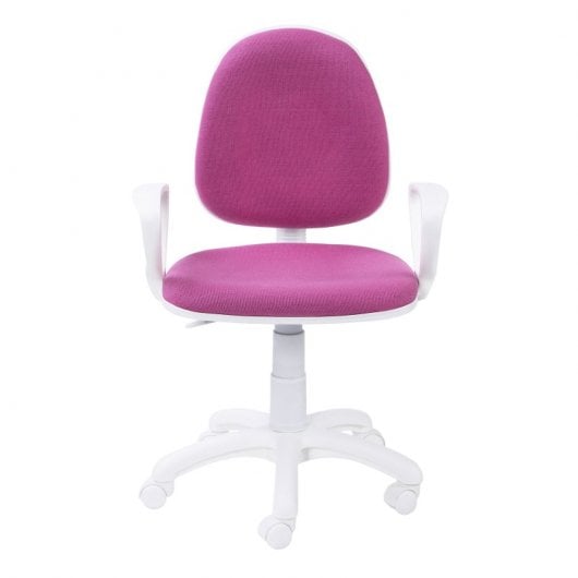 Adec Dolphin Silla de Oficina Blanca/Rosa