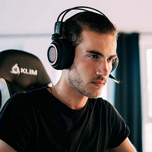 Klim Puma Auriculares Gaming Negros
