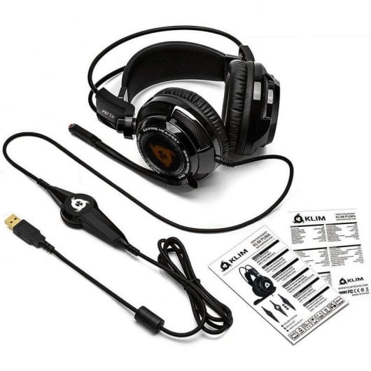 Klim Puma Auriculares Gaming Negros