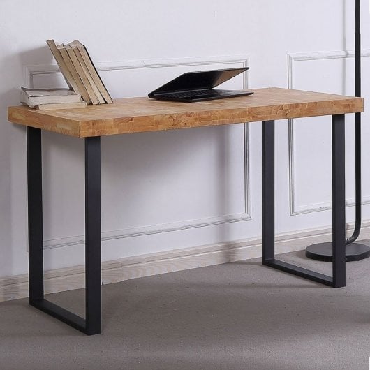 Adec Natural Mesa de Estudio 120x60x73cm Roble/Negro