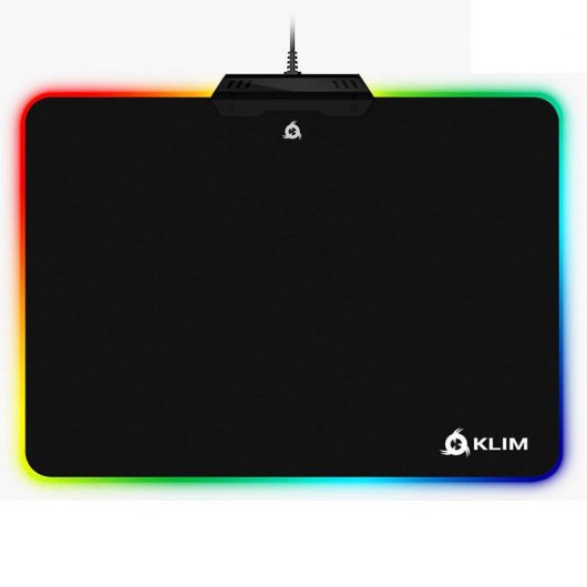 Klim Chroma RGB Alfombrilla Gaming Negra