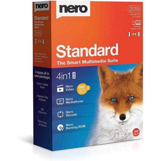 Nero Standard 2019 PC/DVD