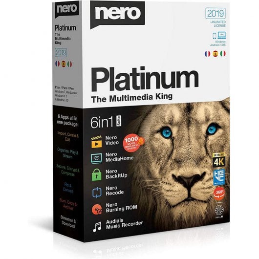 Nero Platinum 2019 PC/DVD