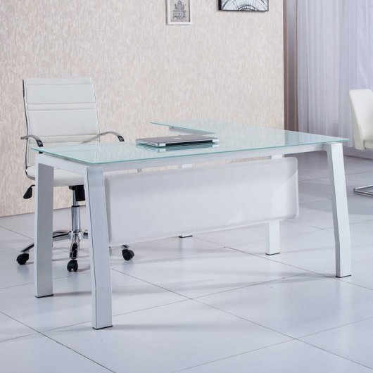 Adec Blake Mesa de Escritório 150x70x74.5cm Branca