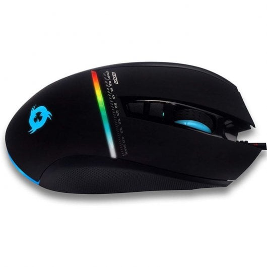 Klim Skill Ratón Gaming RGB 4000DPI Negro