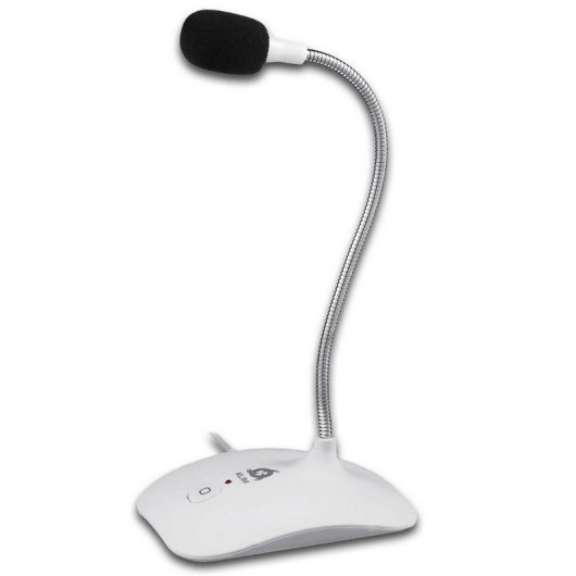 Klim Talk Micrófono Gaming Blanco