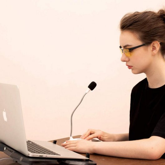 Klim Talk Micrófono Gaming Blanco