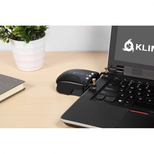 Klim Tornado V2 Refrigerador para Ordenador Portátil Negro