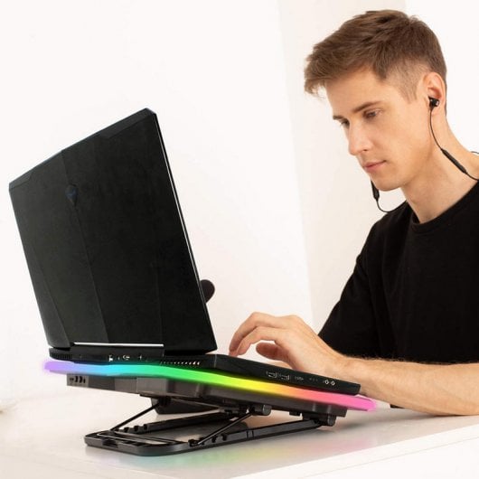 Klim Ultimate RGB Base Refrigeradora para Portátil hasta 17"