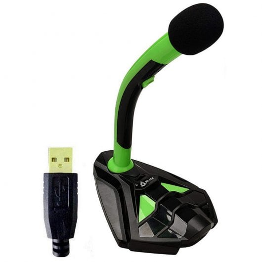 Klim Voice Micrófono Gaming Negro/Verde