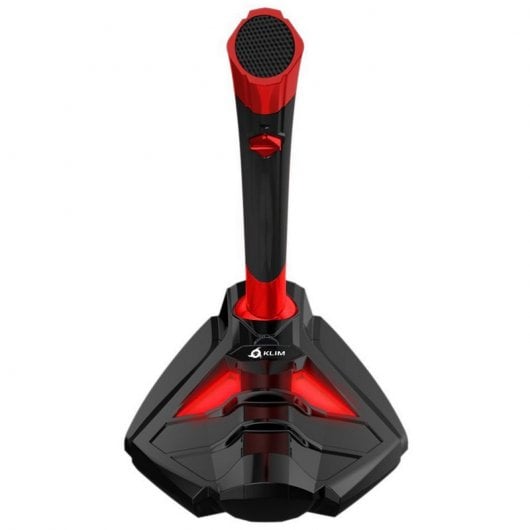 Klim Voice Microfone Gaming Preto/Vermelho
