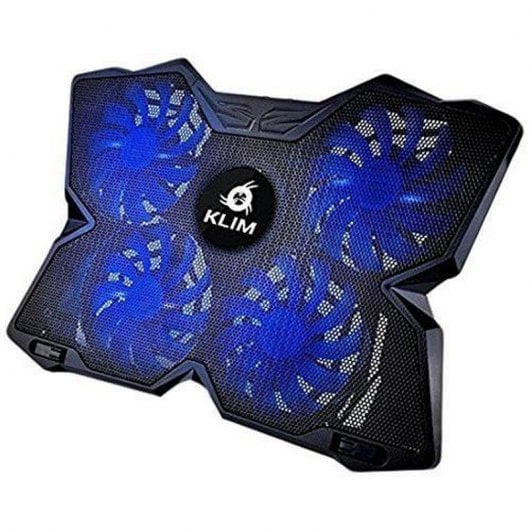 Klim Wind Base Refrigeradora para Portátil hasta 16" Negra/Azul