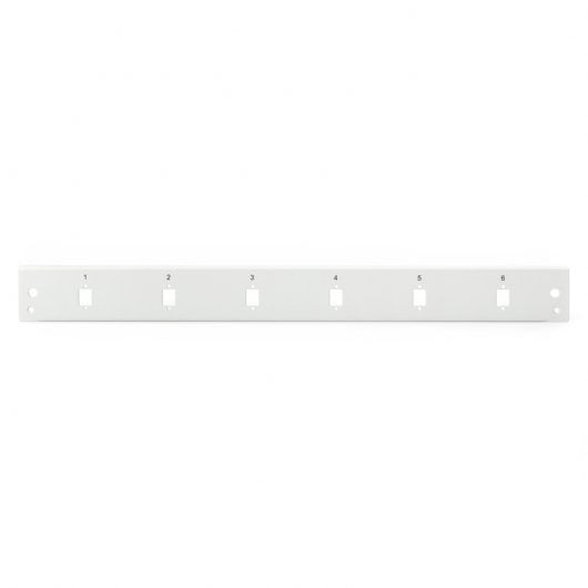 Digitus Panneau avant de boîtier d'épissures pour fibre optique, verrouillage rapide, 6x SC SX, LC DX