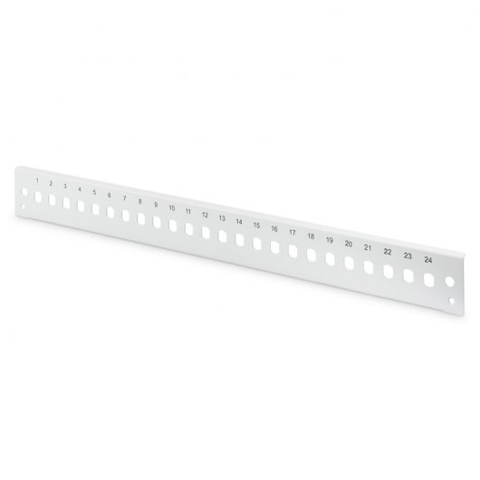 Digitus Panel Frontal Vertical 24 Puertos ST 1U Gris