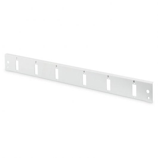 Digitus Panel Frontal Vertical 6 Puertos SC 1U Gris