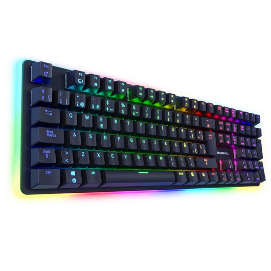 Newskill Suiko Teclado Mecánico Gaming Full RGB Switch Kailh Red